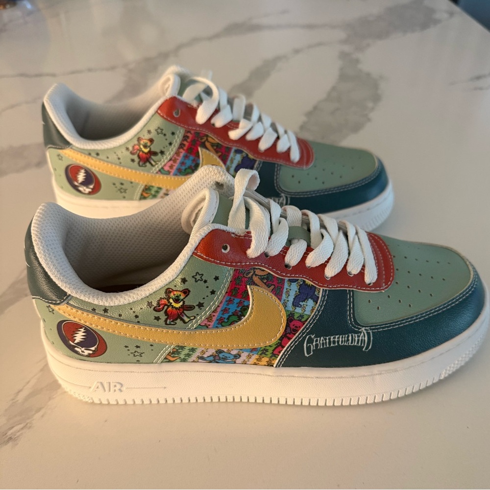 Air Force low dunks Grateful Dead Sneakers